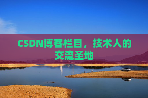 CSDN博客栏目，技术人的交流圣地